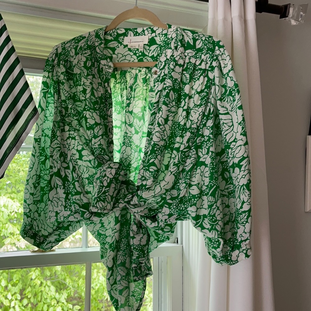Anthropology summer blouse size 2
